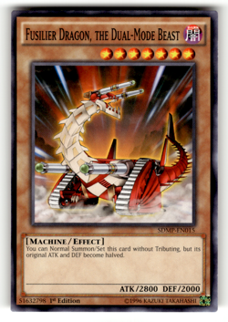 Fusilier Dragon, the Dual-Mode Beast SDMP-EN015 1st Edition Common Structure Dec - Image 1