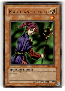 Magician of Faith MRD-036 Unlimited Rare Metal Raiders LP - Image 1