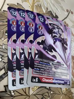 Digimon Card Game Playset Alternative Being ChaosGallantmon EX4-011 R - Image 1