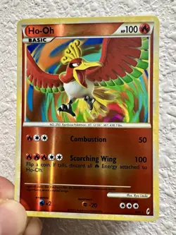 Pokemon Ho-Oh 9/95 Reverse Holo Rare Card Call of Legends - Image 1
