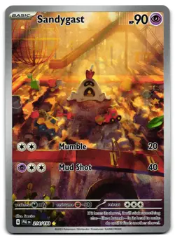 Sandygast 214/193 - Paldea Evolved Illustration Rare Pokemon TCG - M/LP Card - Image 1