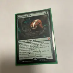 Badgermole Cub MTG Magic The Gathering Avatar (0167) Regular Near Mint - Image 1