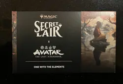 Magic the Gathering Secret Lair Avatar One w/ the Elements Foil Sealed MTG - Image 1
