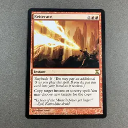 MTG Reiterate Time Spiral Regular Magic The Gathering - Image 1