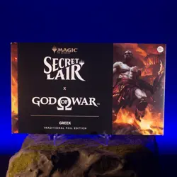 MTG Secret Lair x God of War Greek Foil Edition Playstation | Pre-Sale - Image 2