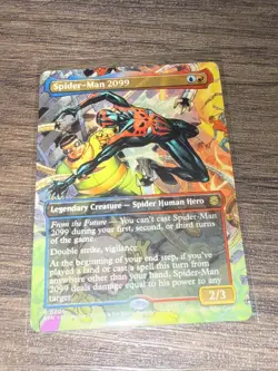 Spider-Man 2099 (0205) (Borderless) #205 (NM) Spider-Man SPM Magic MTG - Image 1