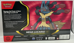 Mega Lucario ex Premium Figure Collection Box sealed Pokemon TCG Crease In Box - Image 2