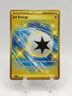 Jet Energy 252/191 Surging Sparks Pokemon Card Full Art Hyper Rare - Image 1