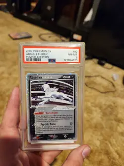 2007 Pokemon Absol EX Holo Power Keepers #92/108 PSA 8 NM-MT - Image 1
