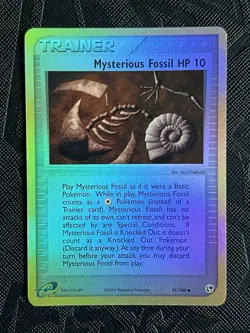 Pokemon TCG Mysterious Fossil 91/100 Sandstorm Reverse Holo (English) - LP - Image 3