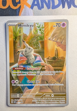Mimikyu SVP 075 Black Star Promo Paldean Fates Pokemon NM - Image 3
