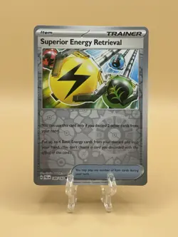 Pokemon Paldea Evolved Reverse Holo 189/193 Superior Energy Retrieval NM - Image 1