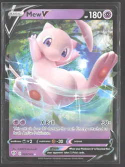 Mew V SWSH03: Darkness Ablaze #069/189 Pokemon Ultra Rare - Image 1
