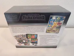 Pokemon Center Exclusive - Paldea Evolved Elite Trainer Box - Sealed ETB - Image 4