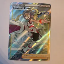 Korrina's Focus 160/163 - Pokemon Battle Styles Full Art - Ultra Rare - MINT - Image 1