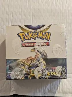Pokemon TCG Sword & Shield Brilliant Stars Booster Box Factory Sealed 820650860553 - Image 1