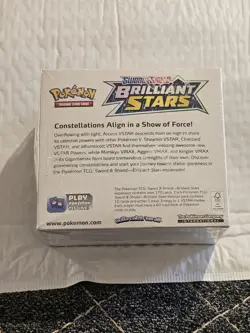 Pokemon TCG Sword & Shield Brilliant Stars Booster Box Factory Sealed 820650860553 - Image 2