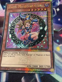Yu-Gi-Oh! TCG Dark Magician Girl RA04-EN107 Quarter Century Secret Rare NM/M - Image 2