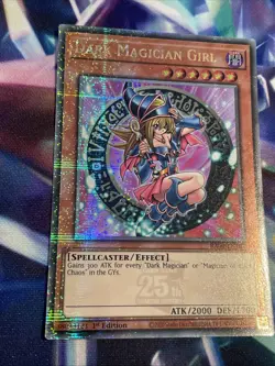 Yu-Gi-Oh! TCG Dark Magician Girl RA04-EN107 Quarter Century Secret Rare NM/M - Image 3