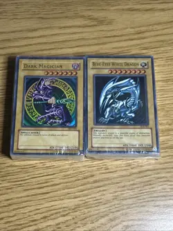 Yugioh 2002 Starter Deck Lot of 2 Unlimited SDY & SDK SEALED No Box Yugi Kaiba - Image 1
