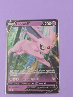 Espeon V - SWSH201 - Promo Sword & Shield Promos- Pokemon Card - NM - Image 1