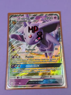Espeon GX - 61/149 - Ultra Rare Holo Sun & Moon - Pokemon Card - MP - Image 3