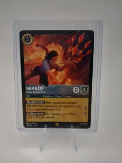 Lorcana Namaari Single-Minded Rival Reign of Jafar Card 198/204 Regular - Image 1