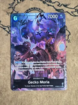 One Piece Card Game Gecko Moria Alternate Art PRB02-013 Rare NM English - Image 1