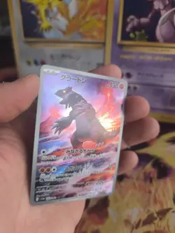 Pokemon Karte Card Holo Groudon Raging Surf Fullart japanese - Image 2