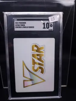 2022 Pokemon Insert Cards Vstar Marker GEM MT SGC 10 - Image 1