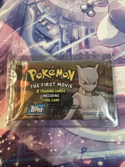 Topps Pokemon The Movie Trading Card Pack 41116307522 - Image 1