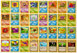 Pokemon 1st EDITION 1999 Fossil Set Common & Uncommon 32 Card Lot - NM to Mint! - Image 1
