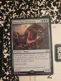 Impervious Greatwurm; Ancestral Vision; Combo; 2X2/TSR; NM/M; US STATES ONLY; - Image 1