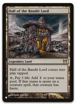 Hall of the Bandit Lord #277/306 (NM) List Reprints LIST LIST Magic MTG - Image 1