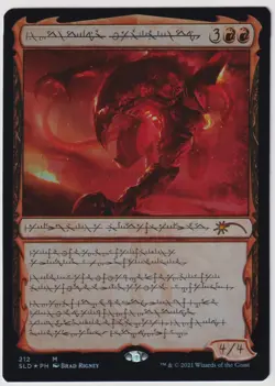 MTG Foil 1X Urabrask the Hidden X1 Secret Lair - Phyrexian Praetors Magic NM/MT - Image 1