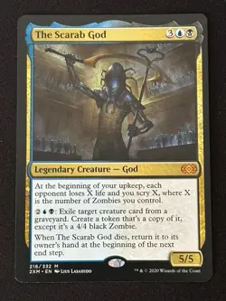 1x MTG The Scarab God - Double Masters (2XM) #216 - Magic the Gathering - Image 1