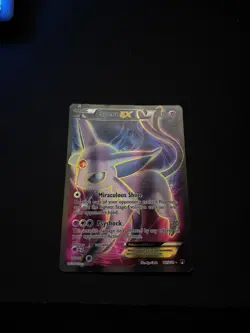 Espeon EX Full Art Ultra Rare Pokemon Card 117/122 Breakpoint - Image 1
