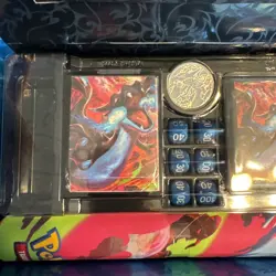 **Accessories & Box Only** Pokemon TCG Phantasmal Flames Mega Charizard EX UPC - Image 4