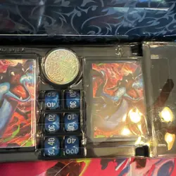 **Accessories & Box Only** Pokemon TCG Phantasmal Flames Mega Charizard EX UPC - Image 5