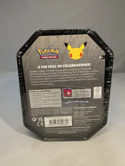 Pokemon 25th Anniversary Celebrations Tin Pack Dark Sylveon Factory Sealed TCG - Image 2