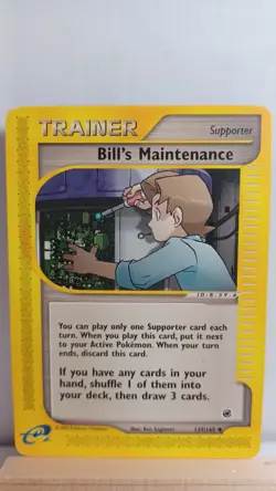 Bill's Maintenance [LP] - Pokemon TCG Expedition 137/165 [Uncommon] - Image 1
