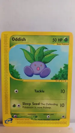 Oddish [MP] - Pokemon TCG Expedition 122/165 [Common] - Image 1