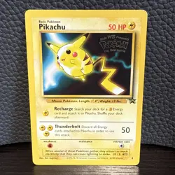 Pokemon Pikachu TCG Black Star Promo #4 the First Movie Promo LP - Image 1