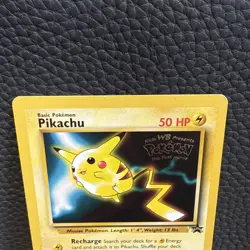 Pokemon Pikachu TCG Black Star Promo #4 the First Movie Promo LP - Image 2