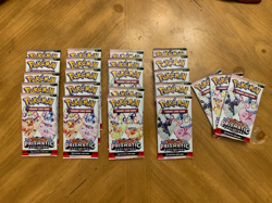(23) 2025 Pokemon Scarlet and Violet Prismatic Evolutions sealed Booster packs - Image 1