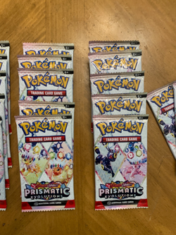(23) 2025 Pokemon Scarlet and Violet Prismatic Evolutions sealed Booster packs - Image 3