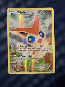 Pokemon - Victini XY117 Black Star Promo XY 2016 Generations Full Art - Image 1