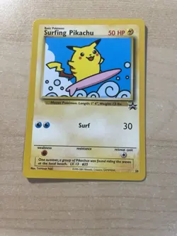 Surfing Pikachu 28/53 Wotc Promo Regular (Near Mint or Better) Vintage Pokemon - Image 1