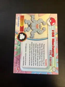 Machamp # 68 LP Topps Green Label Logo - Image 2