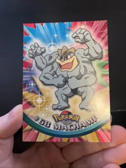 Machamp # 68 LP Topps Green Label Logo - Image 3